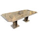 Exceptional marble table – Italian design, 1970s