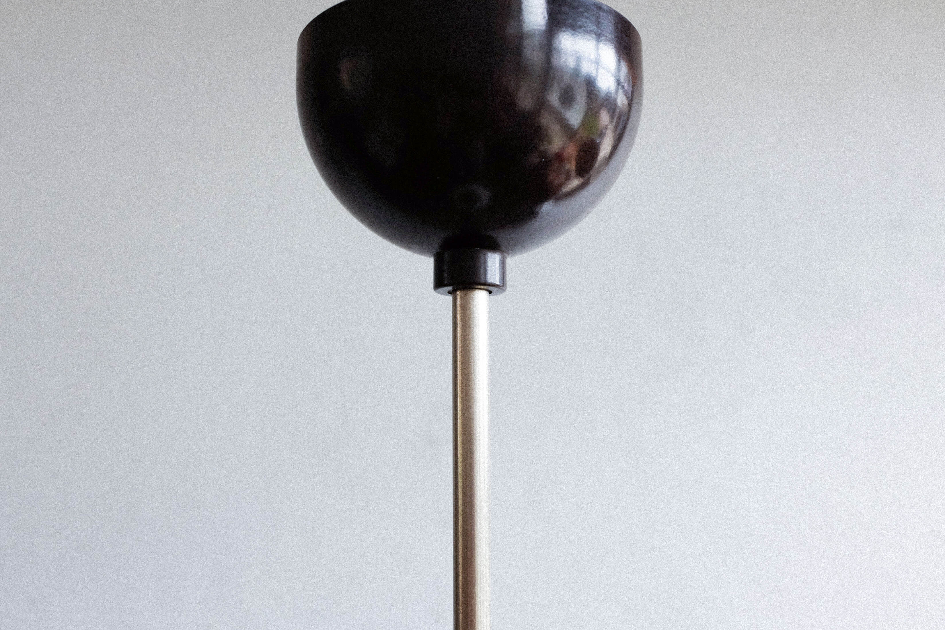 Czechoslovak bakelite hanging school lamp, 1960s