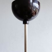 Czechoslovak bakelite hanging school lamp, 1960s