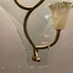 Italian hanging lamp in Etched Glass by Pietro Chiesa