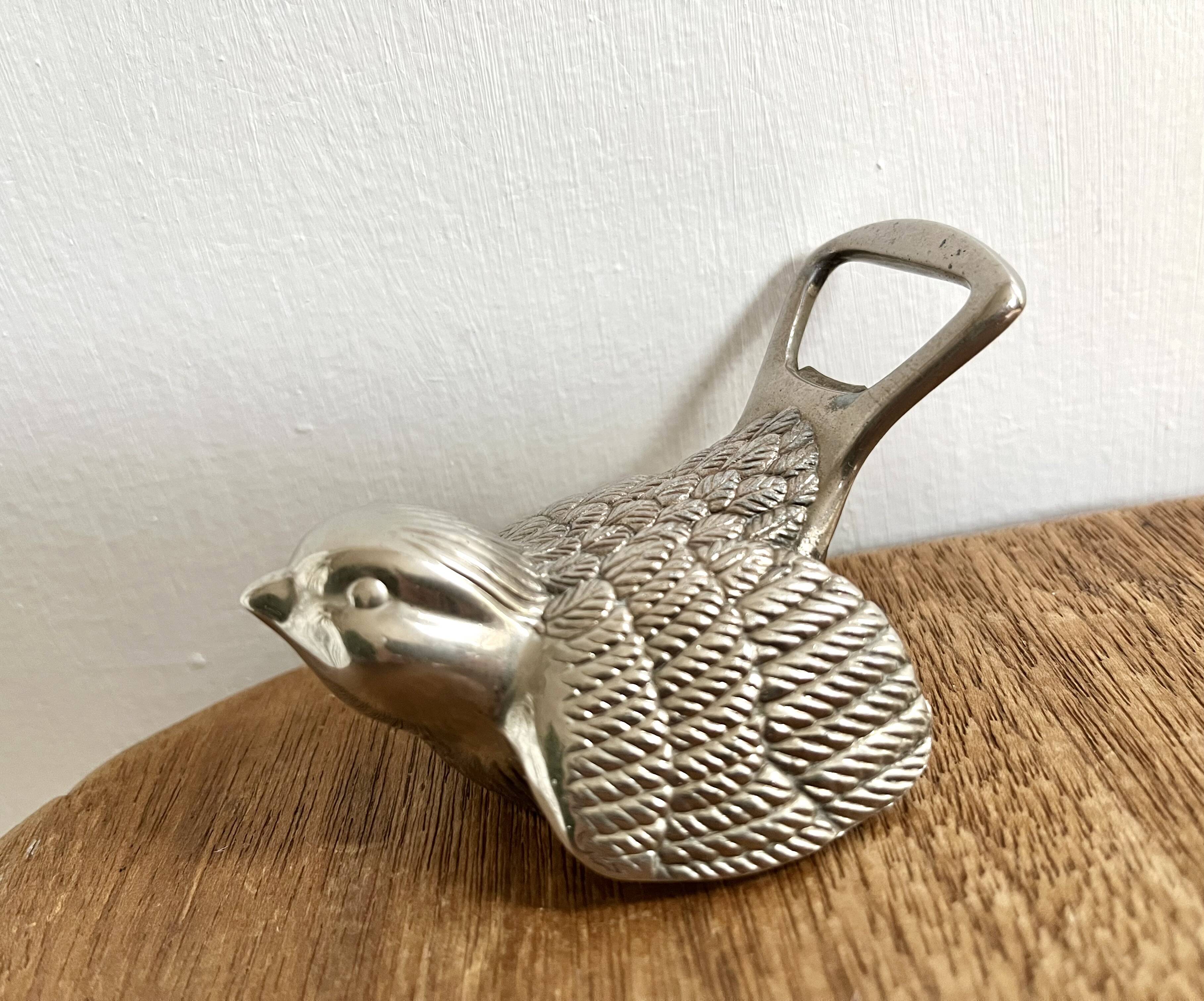 Bottle opener bird bottle opener