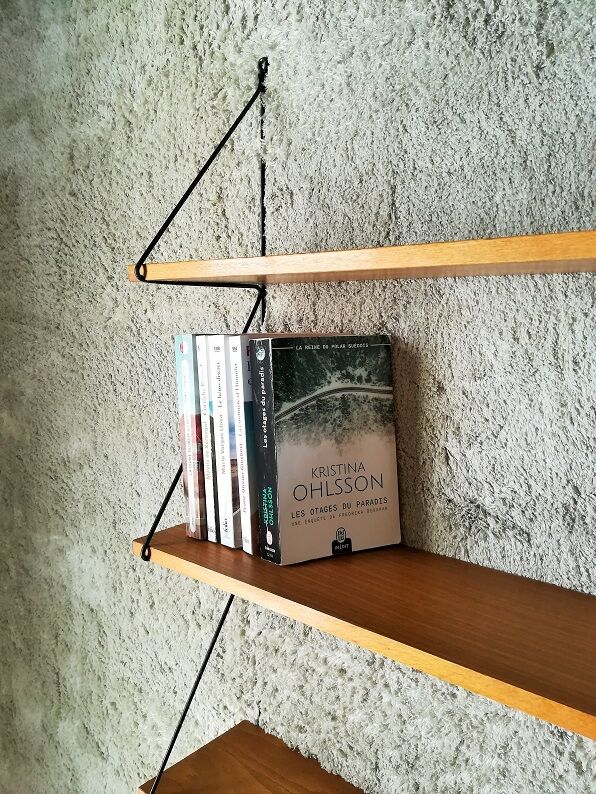 Pair of wall shelves