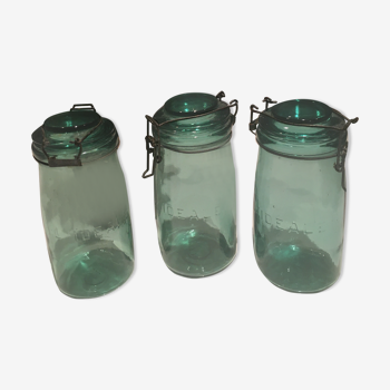 Set of 3 jars old 1l