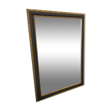 Golden mirror and khaki polychromy 48x68cm