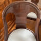 8 solid mahogany chairs