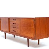 Enfilade danoise en teck de Clausen & Son, 1 960's