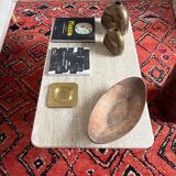 Vintage travertine coffee table