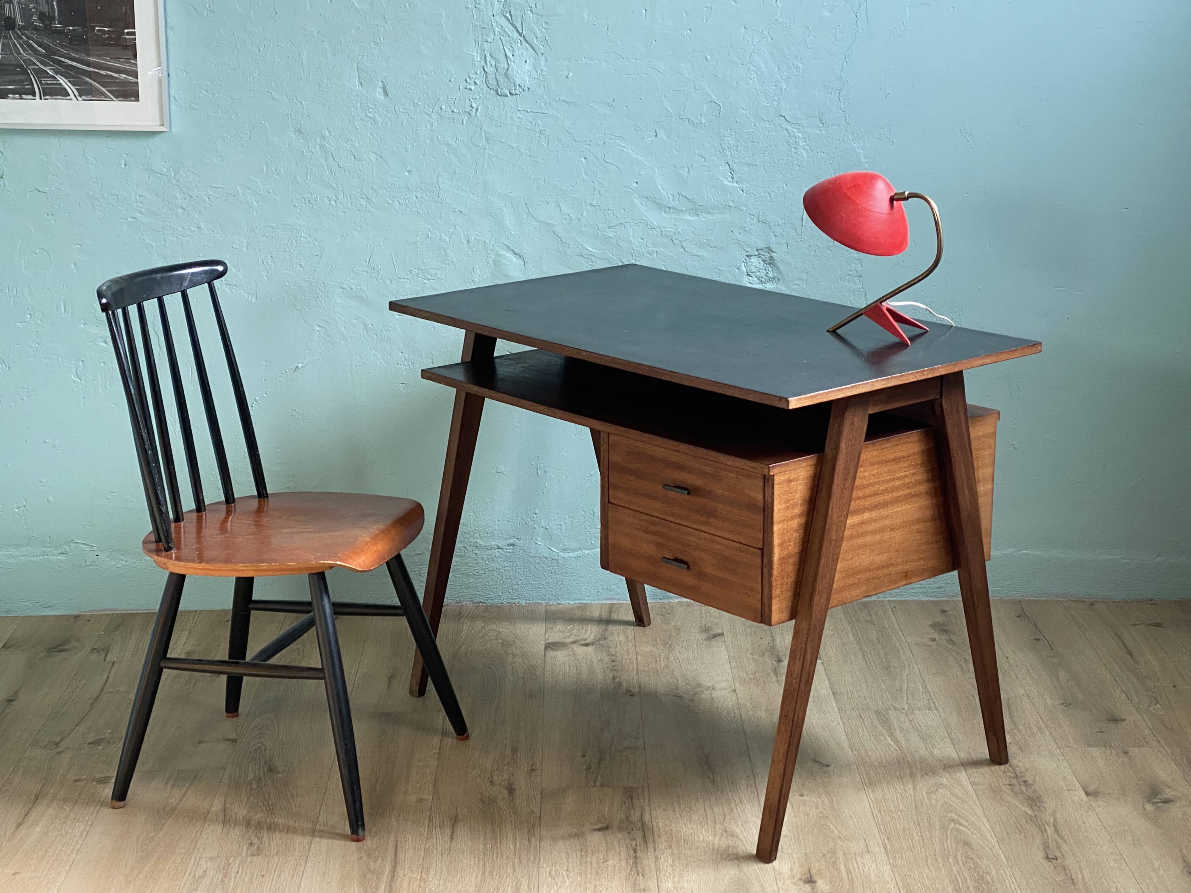 Small vintage desk from the 1950s