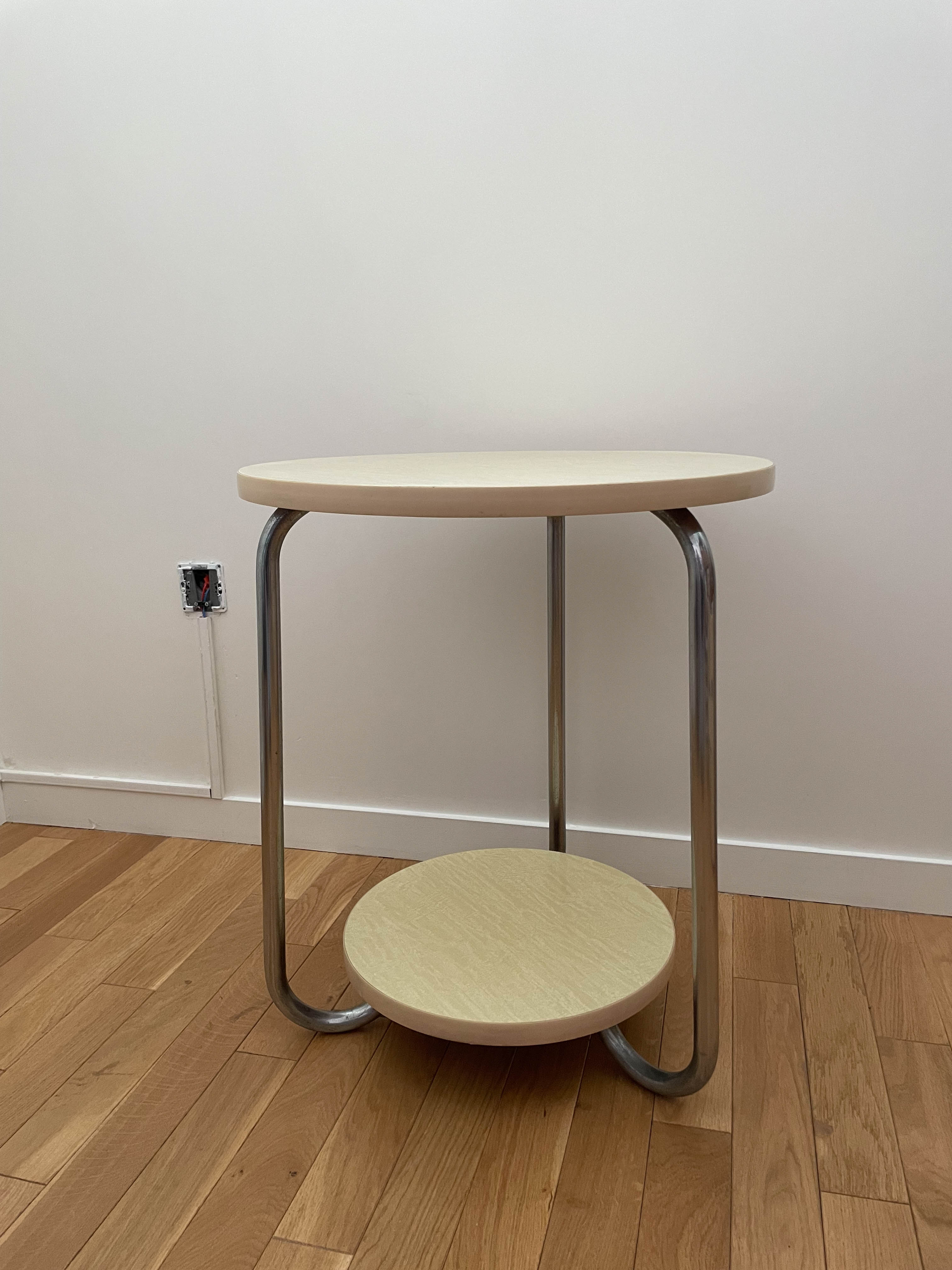 Formica pedestal table