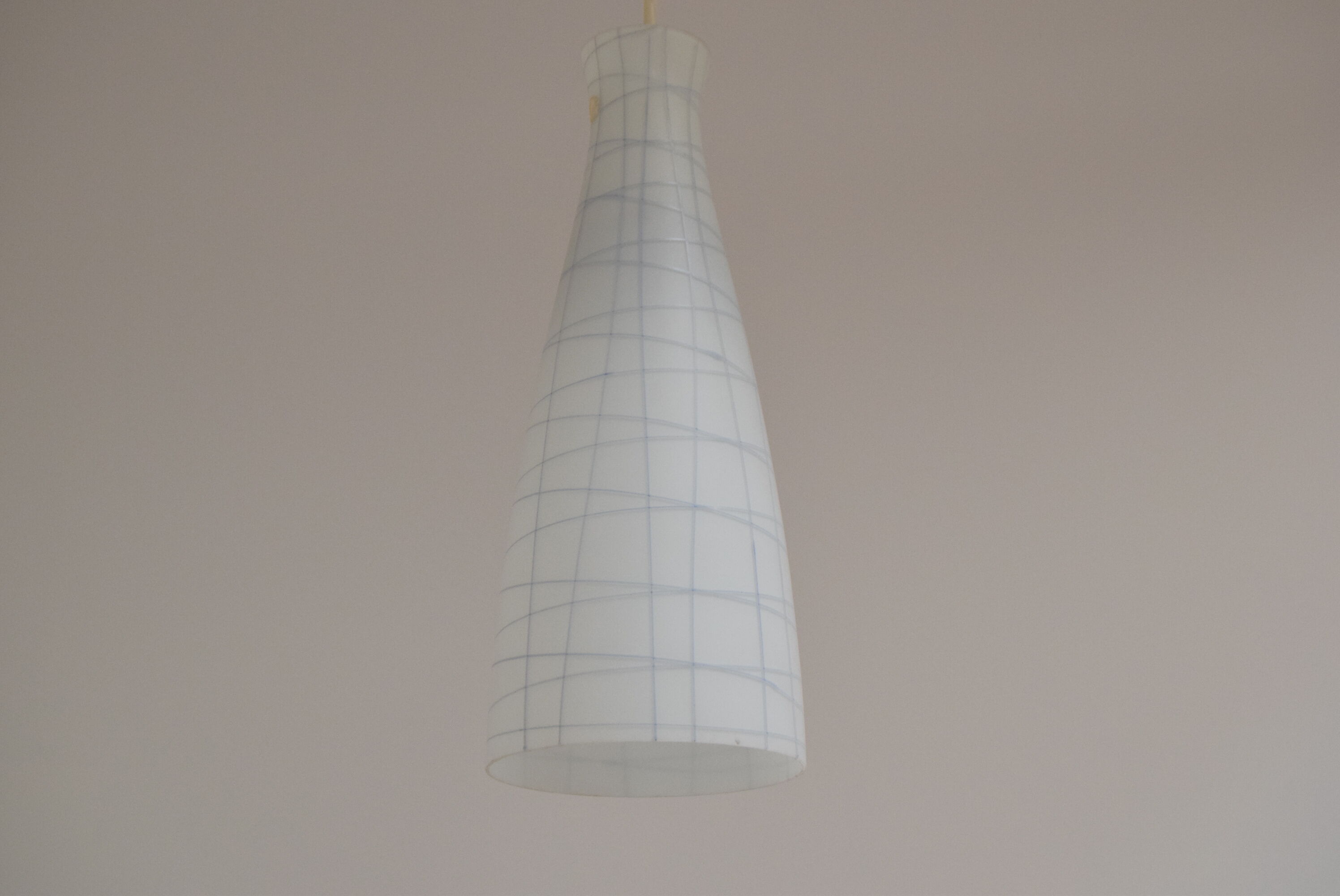 Mid-century Glass Pendant,1960‘s.
