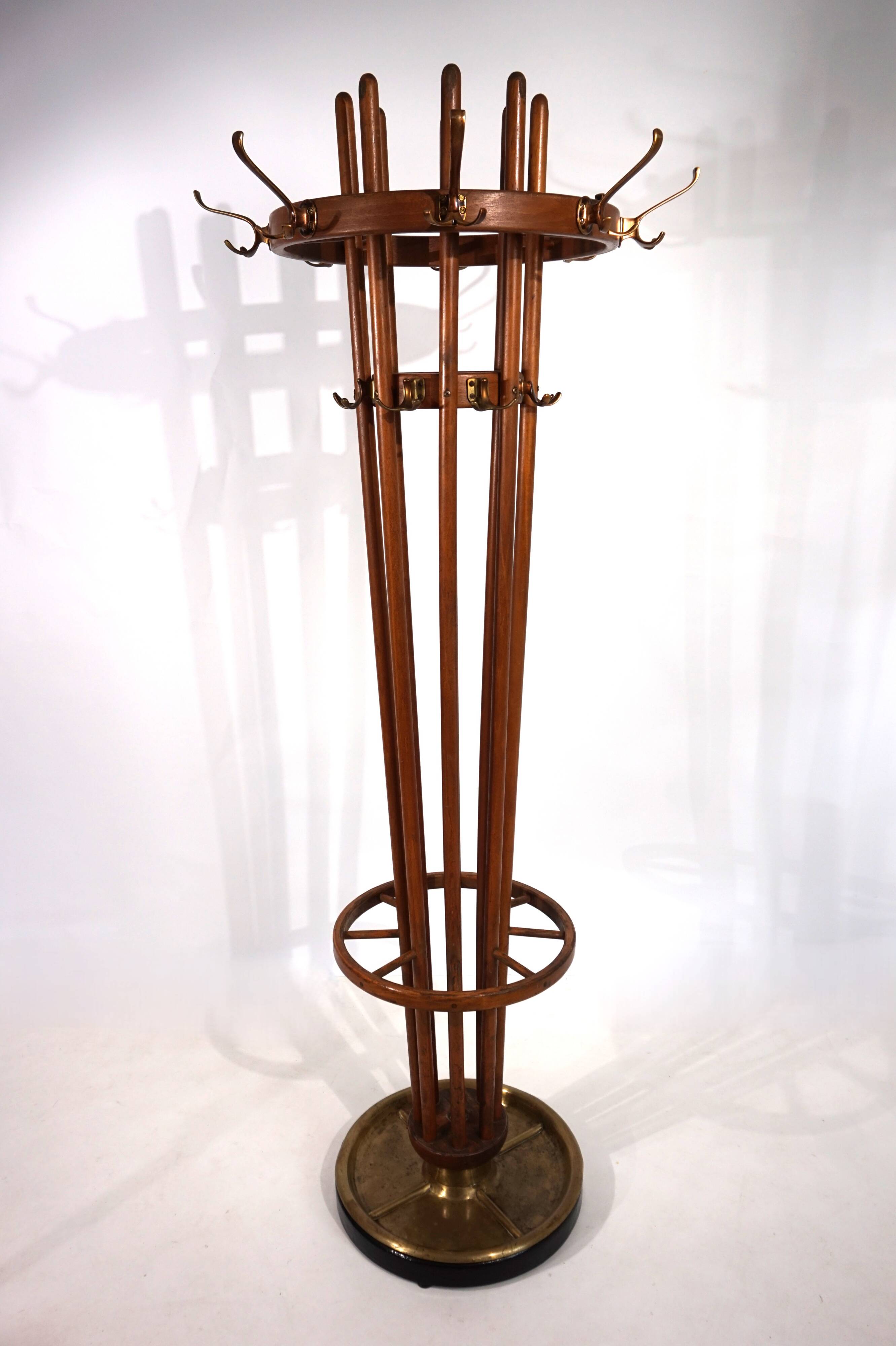 Art Deco rotating coat rack, 1930