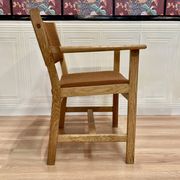 SUITE DE 4 FAUTEUILS ESTAMPILLE "HANS WEGNER" 1960.