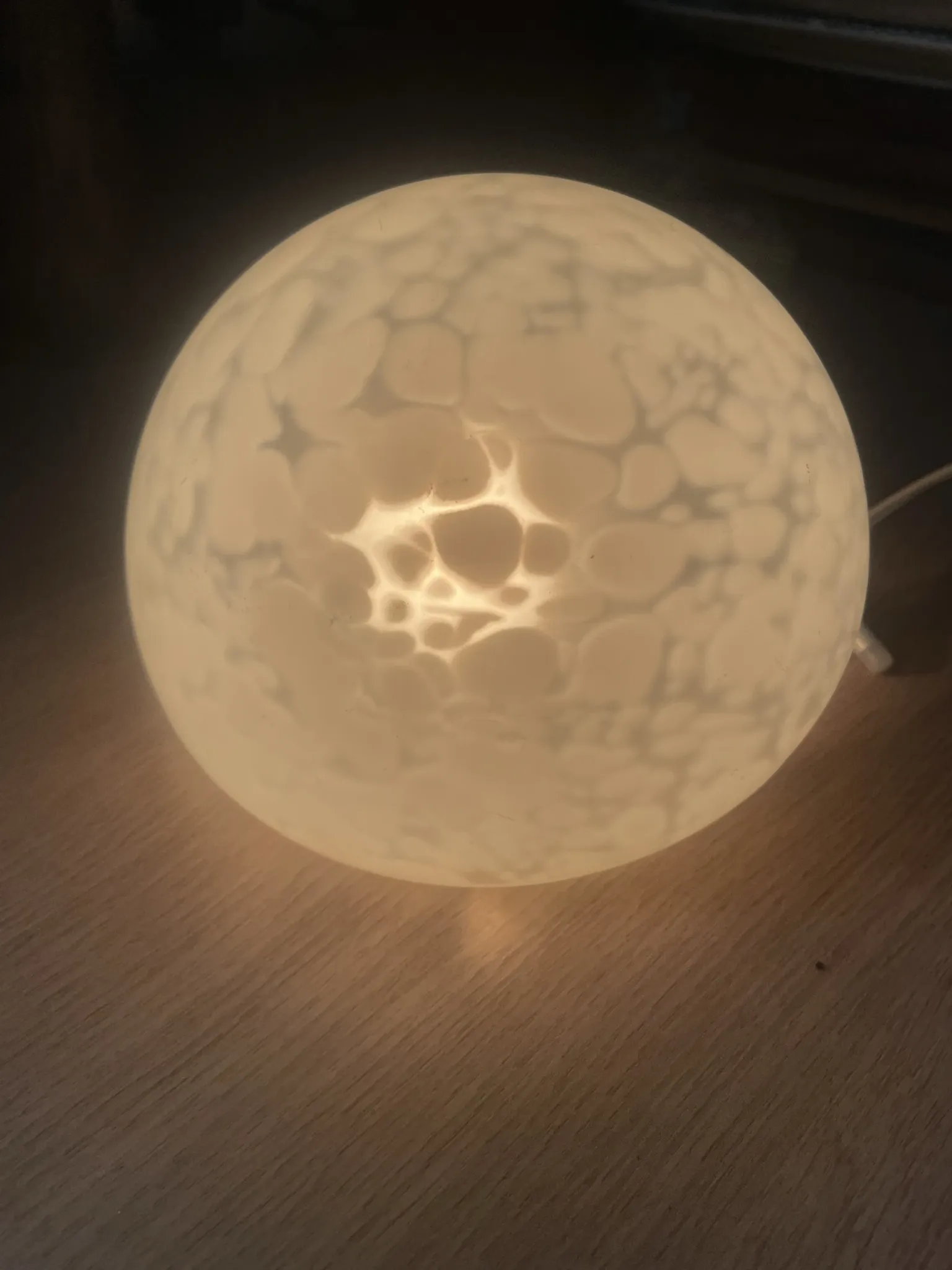 vintage ceiling light/wall lamp Relux Milano in thick opaque glass included