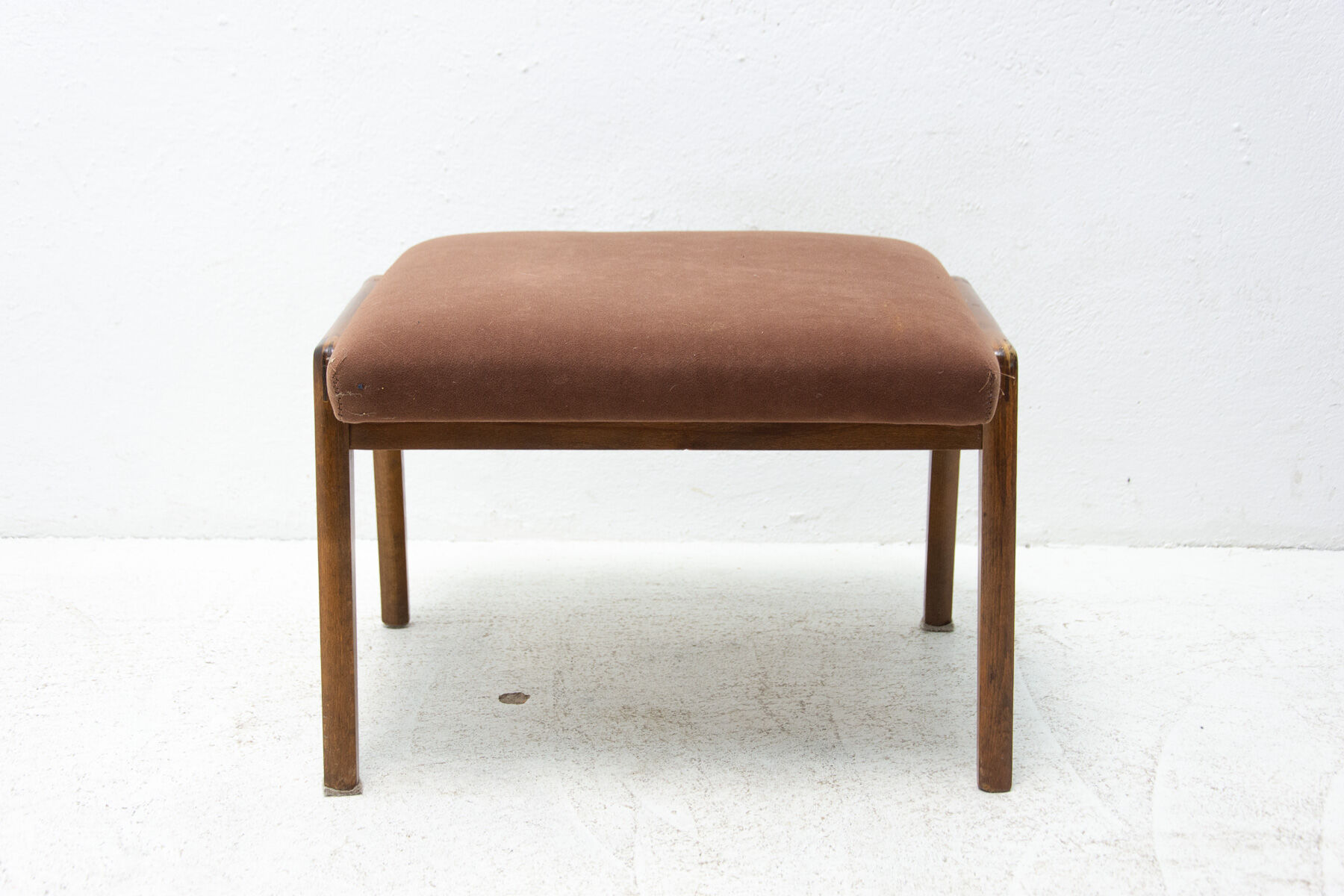 Mid century stool, footrest, 1960´s, Czechoslovakia