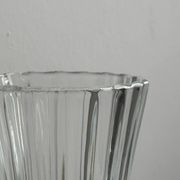 Vintage pressed glass vase