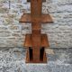 Walnut shelf ART DECO