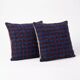 Set of 2 vintage kilim cushion covers 51x51 cm