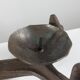 Unique vintage brutalist candlestick.