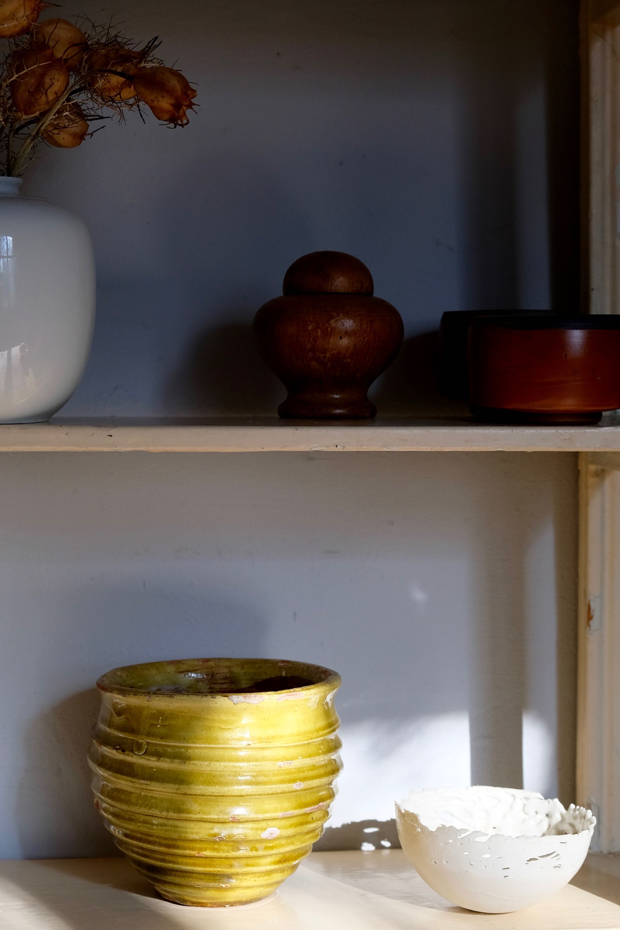 Pot of Provence in glazed terracotta