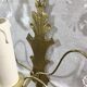 Pair of Wall Lamp Bronze And Crystal 1 Light