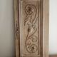 Old door patinated shabby chic