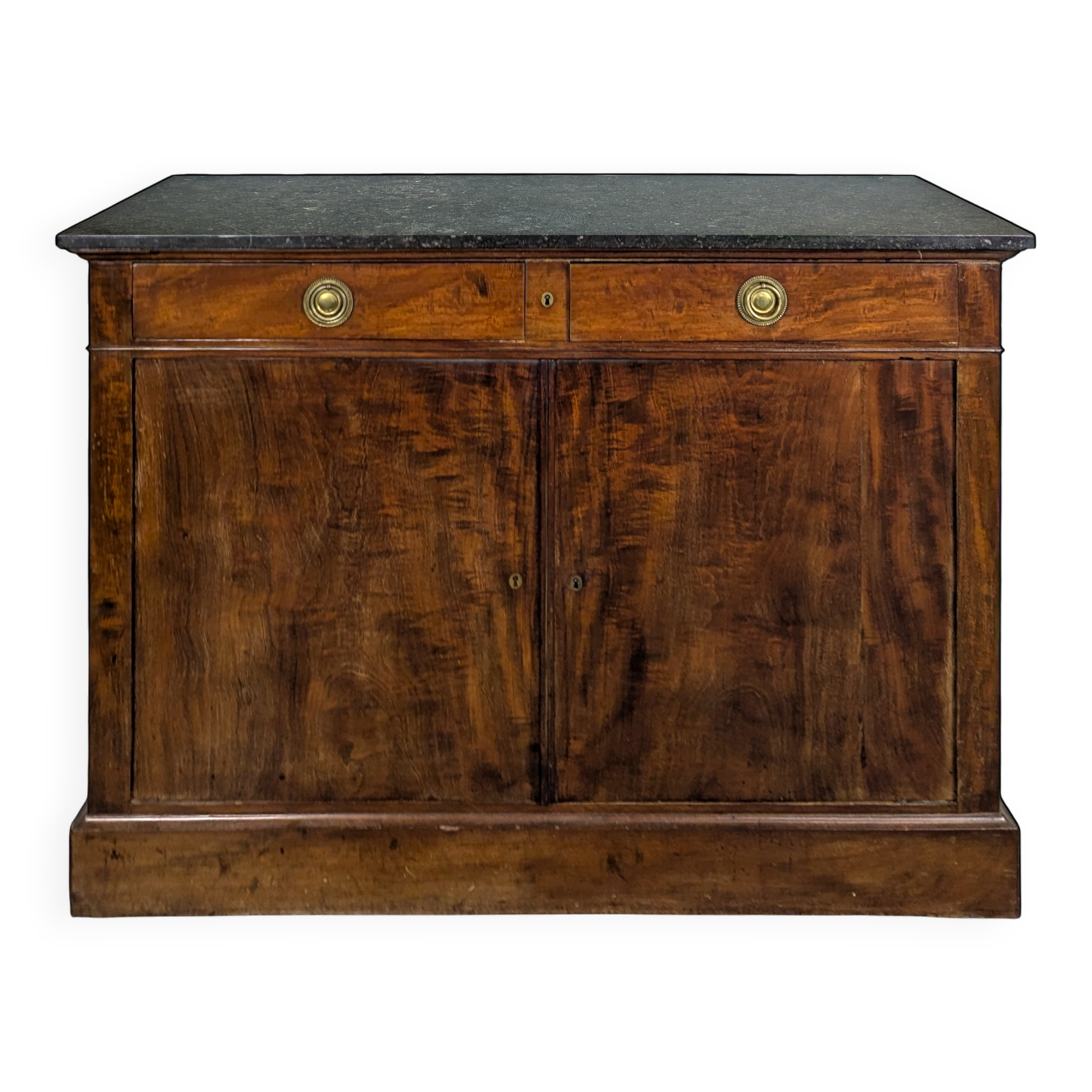 Louis Philippe two-door buffet in mahogany