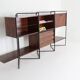 Adjustable wall unit by Taichiro Nakai for La Permanente Mobili, 1953