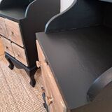 Pair of stylish bedside tables