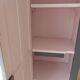 Armoire parisienne une porte gris anthracite
