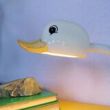 Flexible ceramic duck lamp, 1968