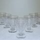 7 verres à vin 12cl art déco