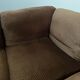 Old modular velvet sofa design from the 70s vintage 6 elements