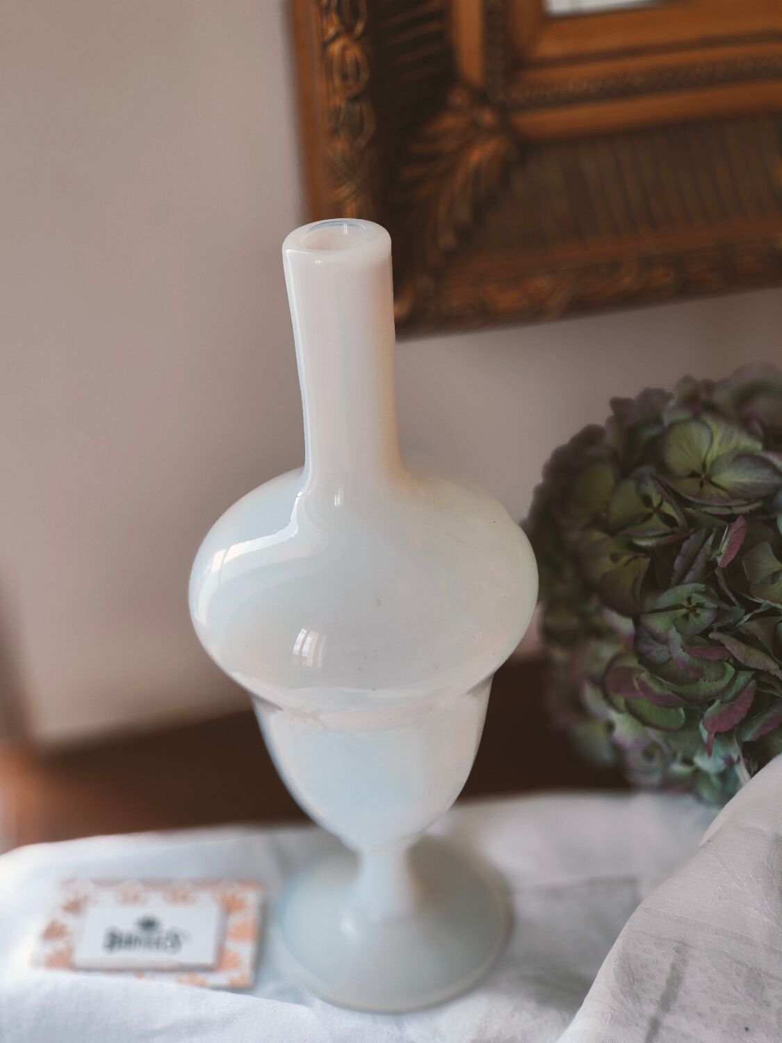 Sèvres opalescent soliflore vase