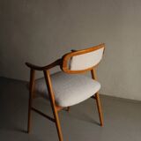 Scandinavian faux shearling chair | 1960s