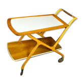 Desserte scandinave en merisier blond 1960