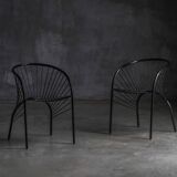 "Lizzie" chairs by Regis Portier for Paolo Pallucco, Italy, 1980s