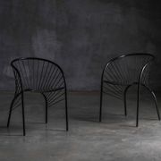 "Lizzie" chairs by Regis Portier for Paolo Pallucco, Italy, 1980s
