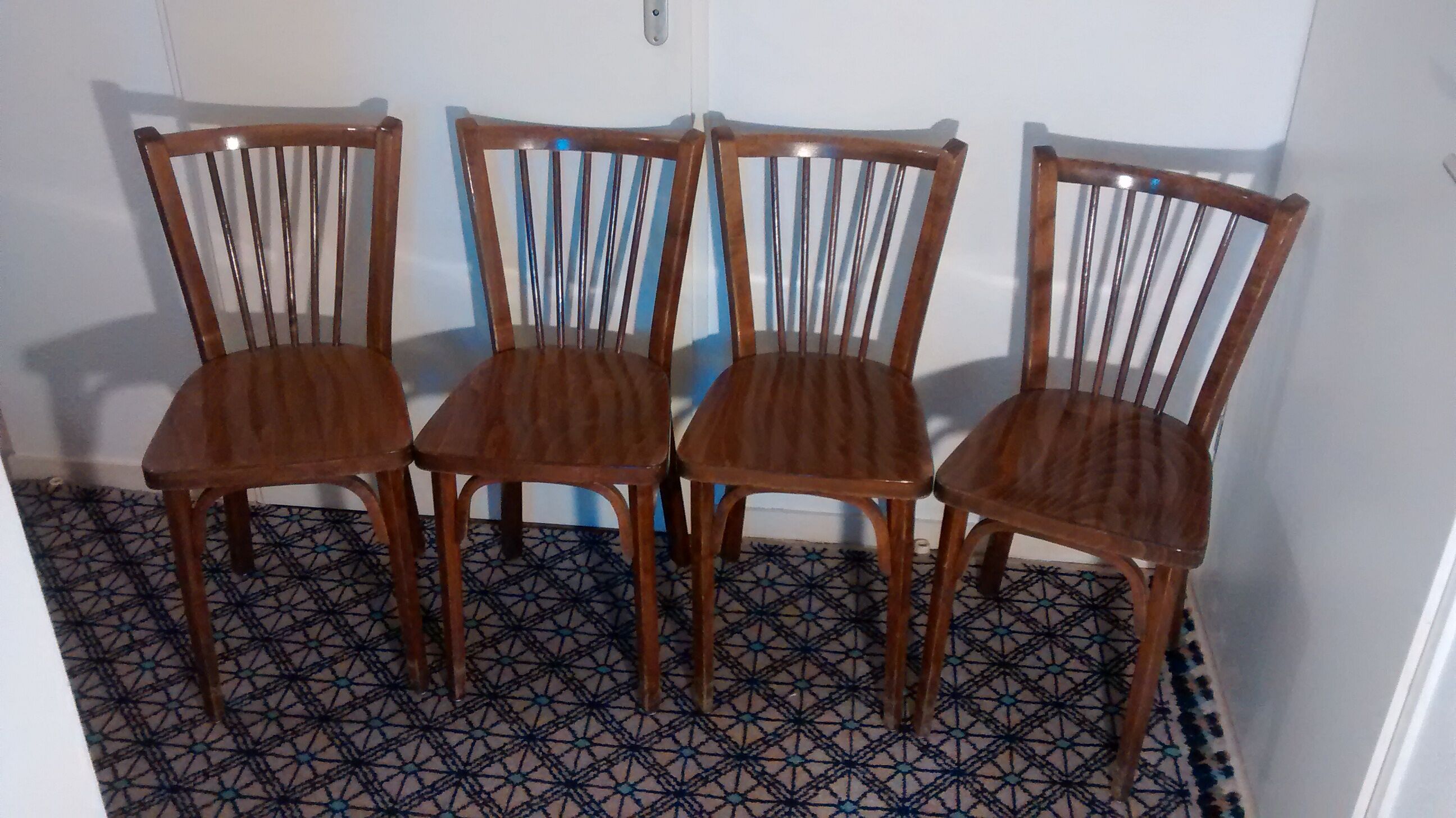 Set of four chairs Bistro Baumann