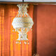 Chandelier macramé crochet 70s