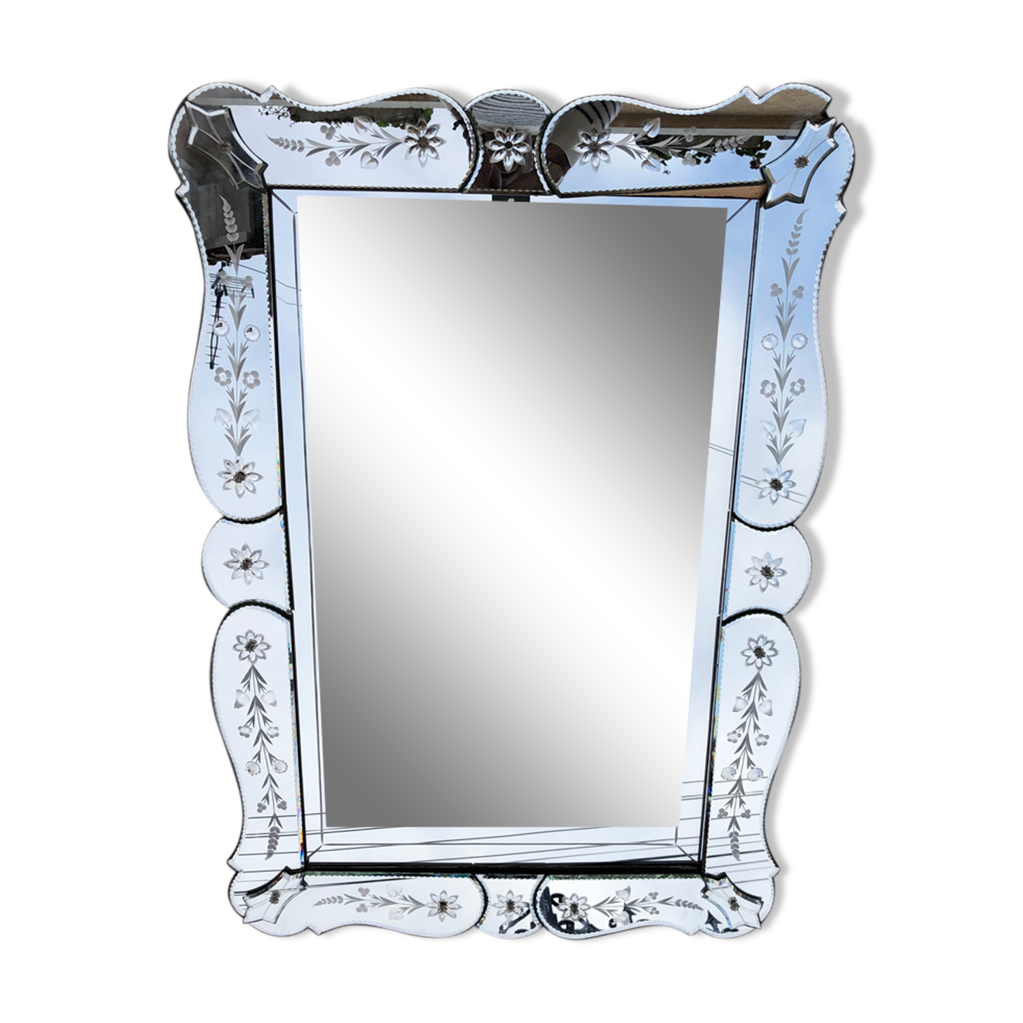 Large Venetian mirror 69x99cm
