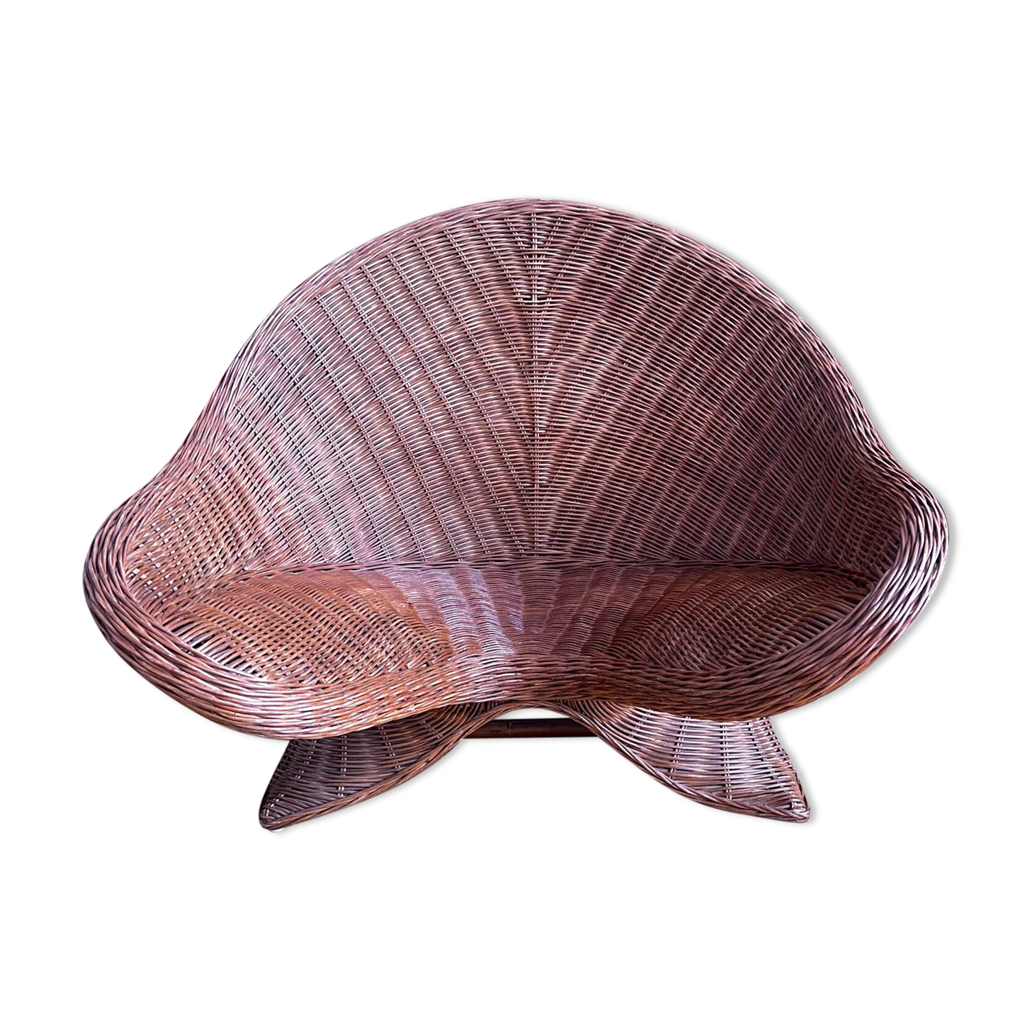 Rattan meditation chair