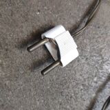 Glass and brass lamppost