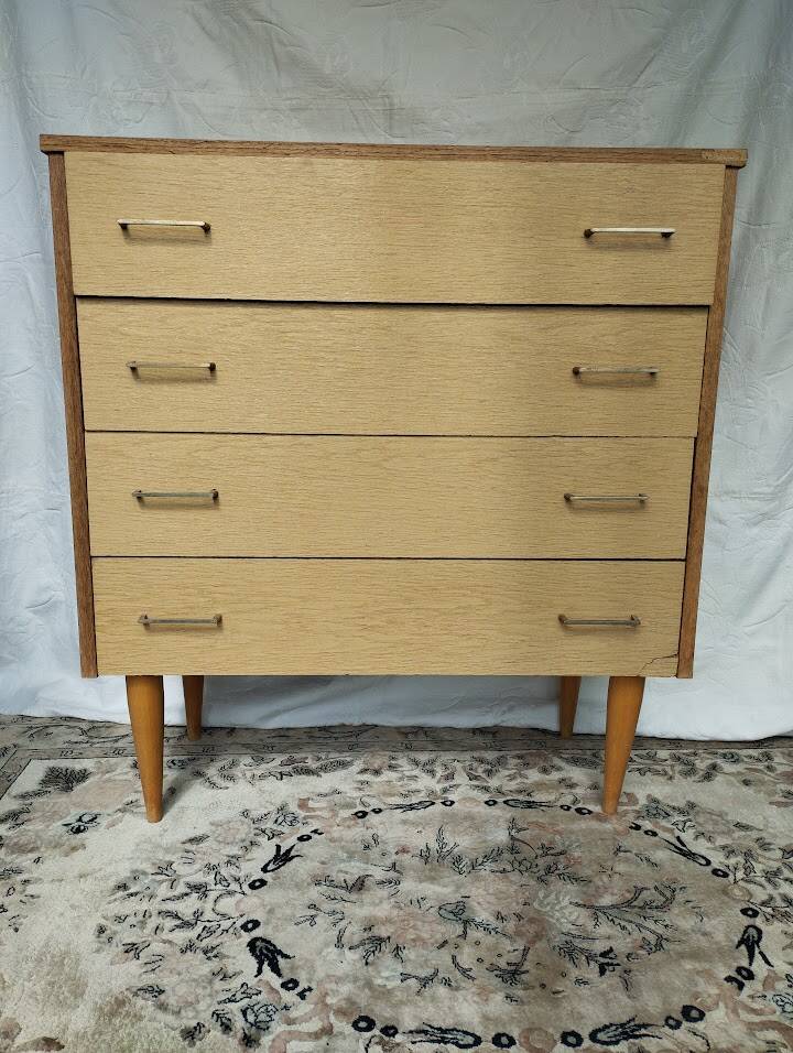 Vintage Scandinavian chest of drawers from the 70s