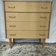 Vintage Scandinavian chest of drawers from the 70s