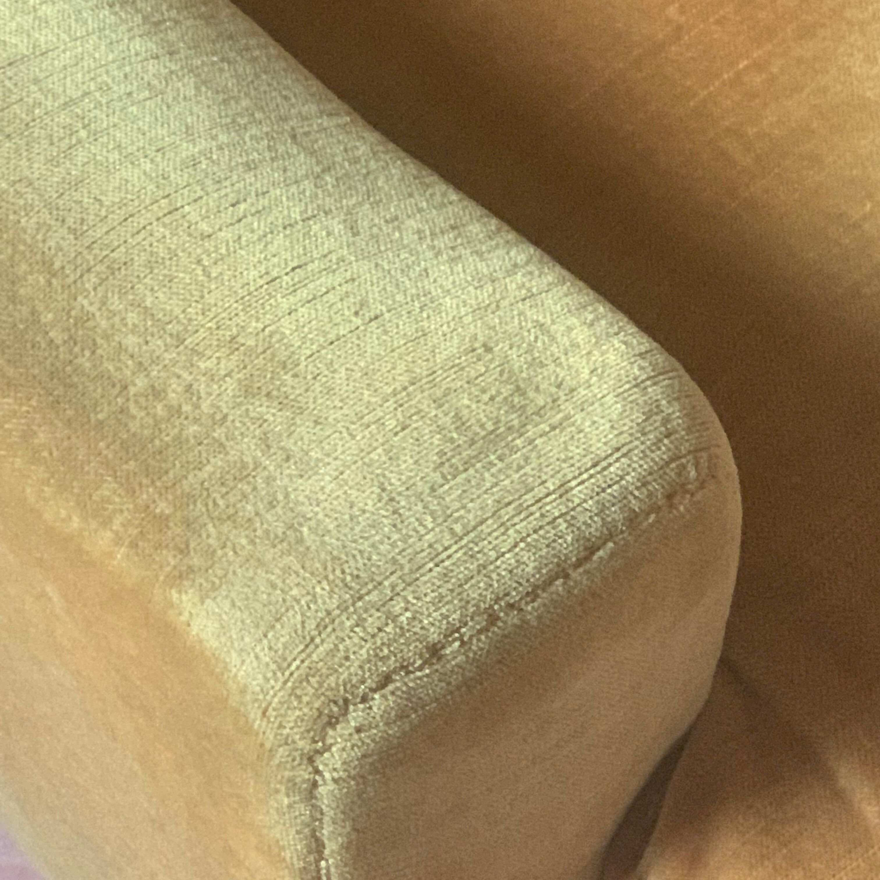 Pair of vintage mustard yellow armchair