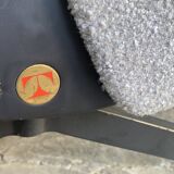 P40 armchair by Osvaldo Borsani for Tecno, Italy 1950s, reupholstered