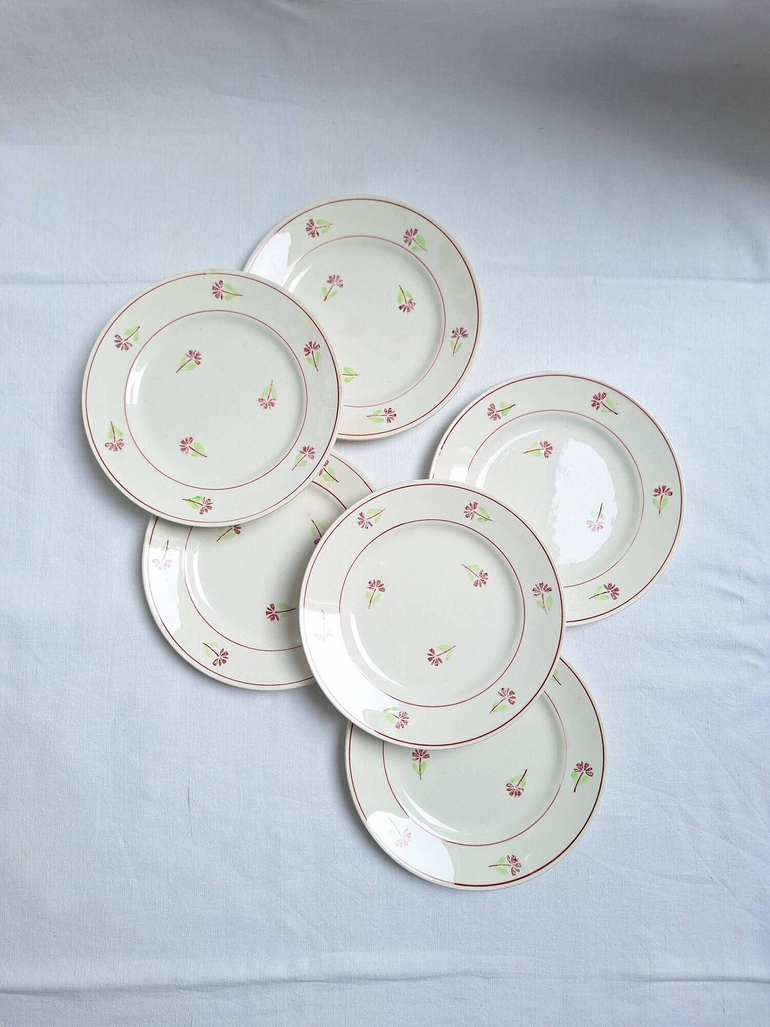 St Amand dessert plates model Luc