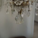 6-light chandelier with tassels