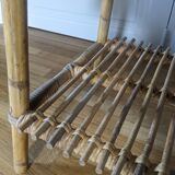 Table basse en rotin