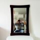 Miroir vintage biseautée de style Asiatique